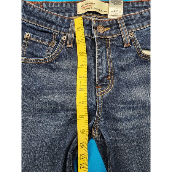 Levi Strauss Signature Women's Stretch Low Rise Bootcut Denim Jeans Size 4 - Picture 8 of 10